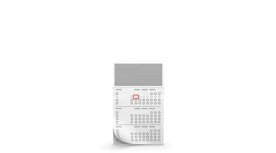Enkelblad maandkalender