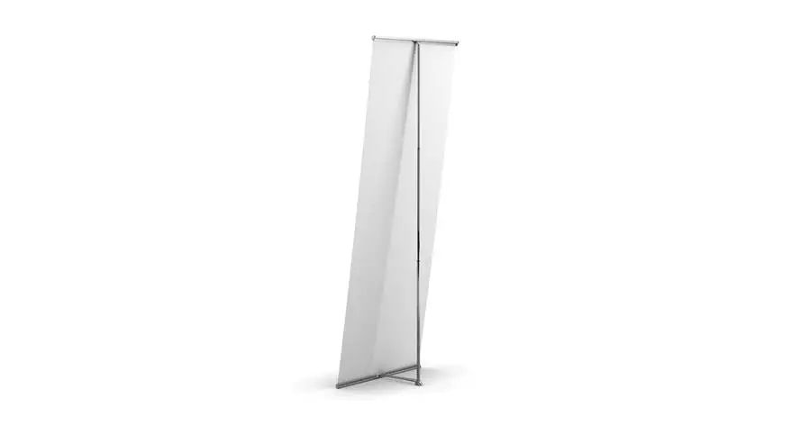 L banner achterkant