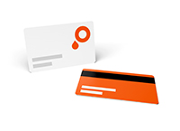 Plastic kaarten met magneetstrip