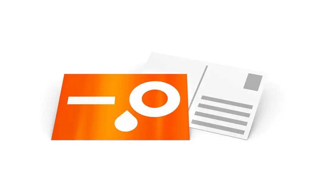 Artikel Ansichtkaarten met UV-lak