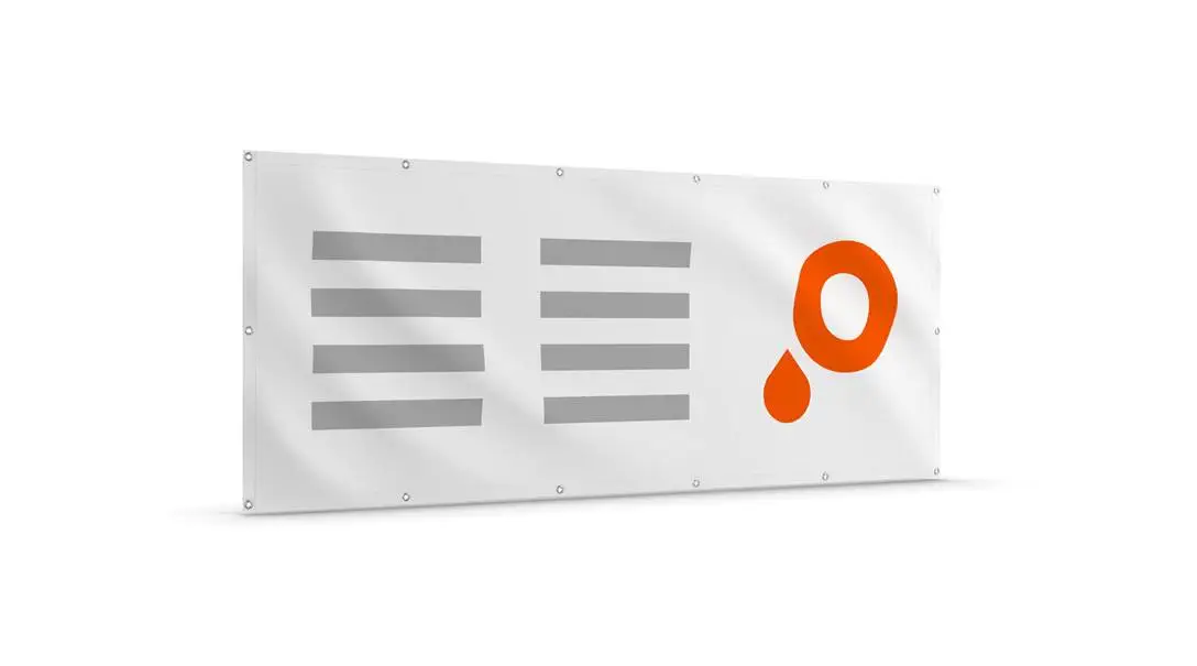 Textiel spandoek blockoutstof Artikel Textiel spandoek blockoutstof