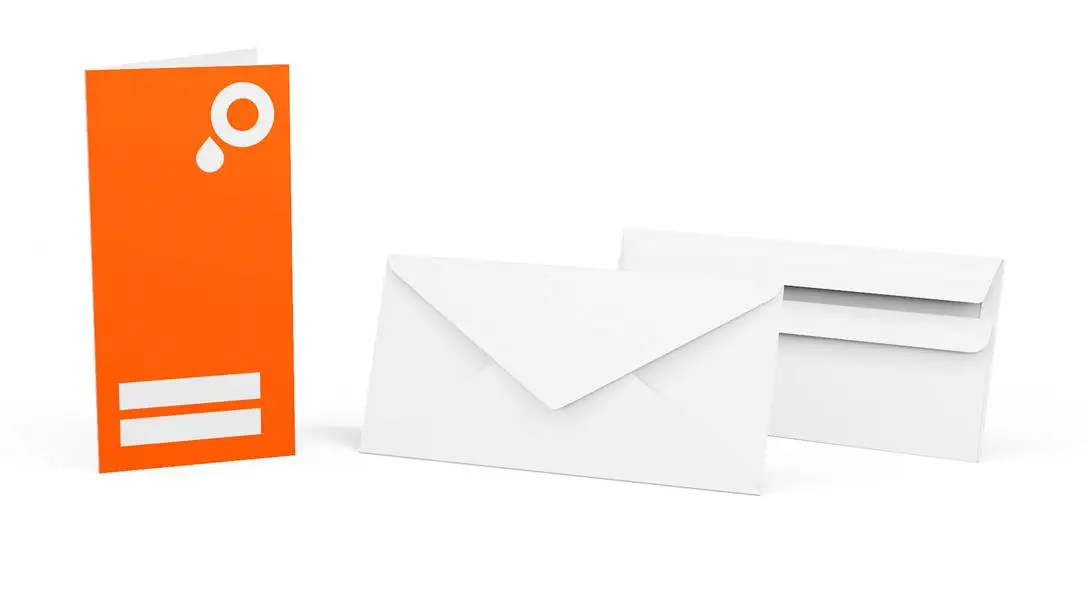 Wenskaarten DIN long met enveloppen Artikel Wenskaarten DIN long met enveloppen
