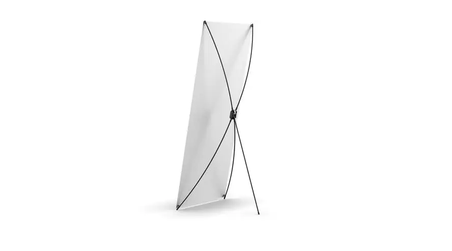X banner achterkant