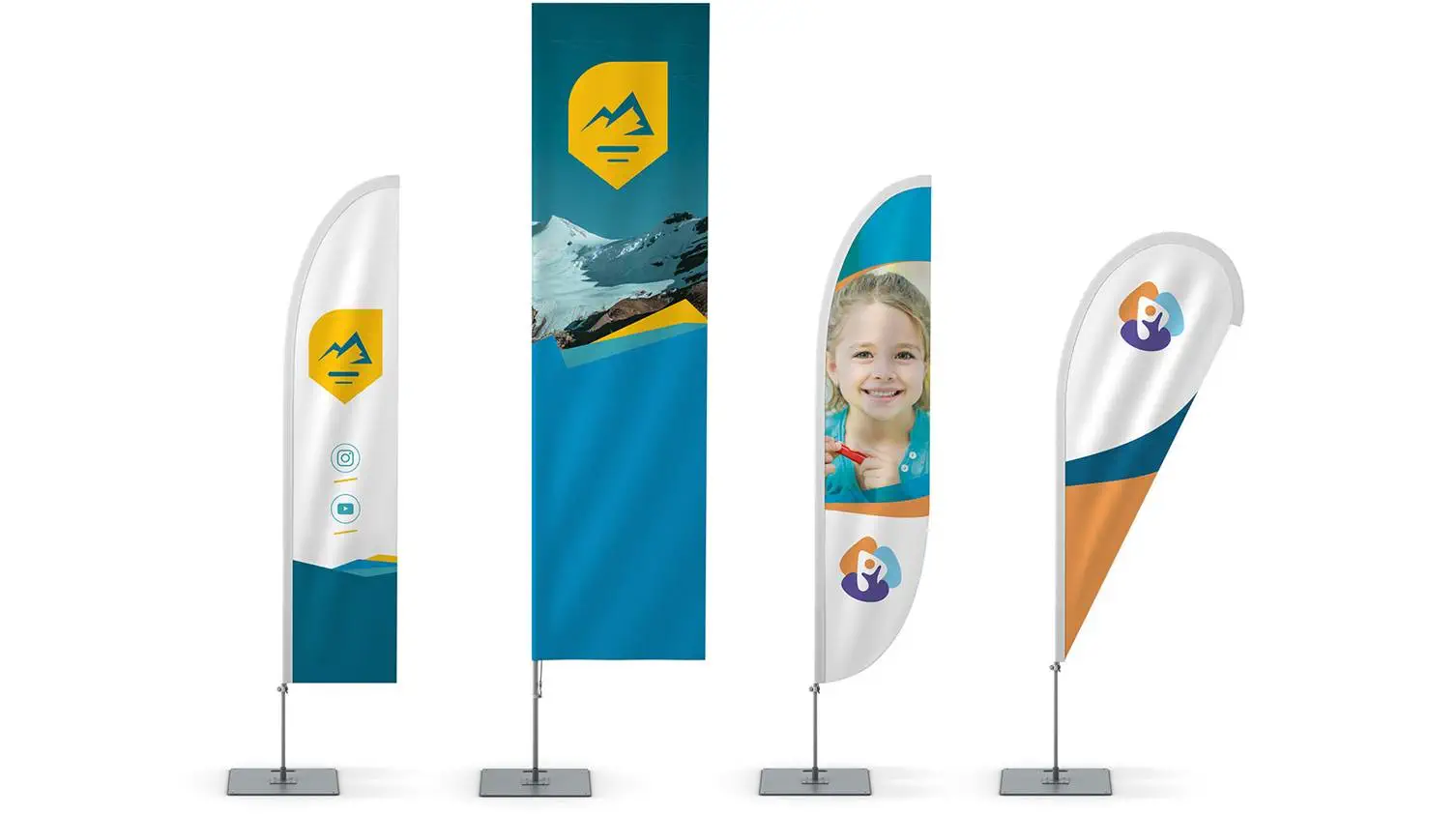 Alle beachflags in een overzicht Alle beachflags in een overzicht