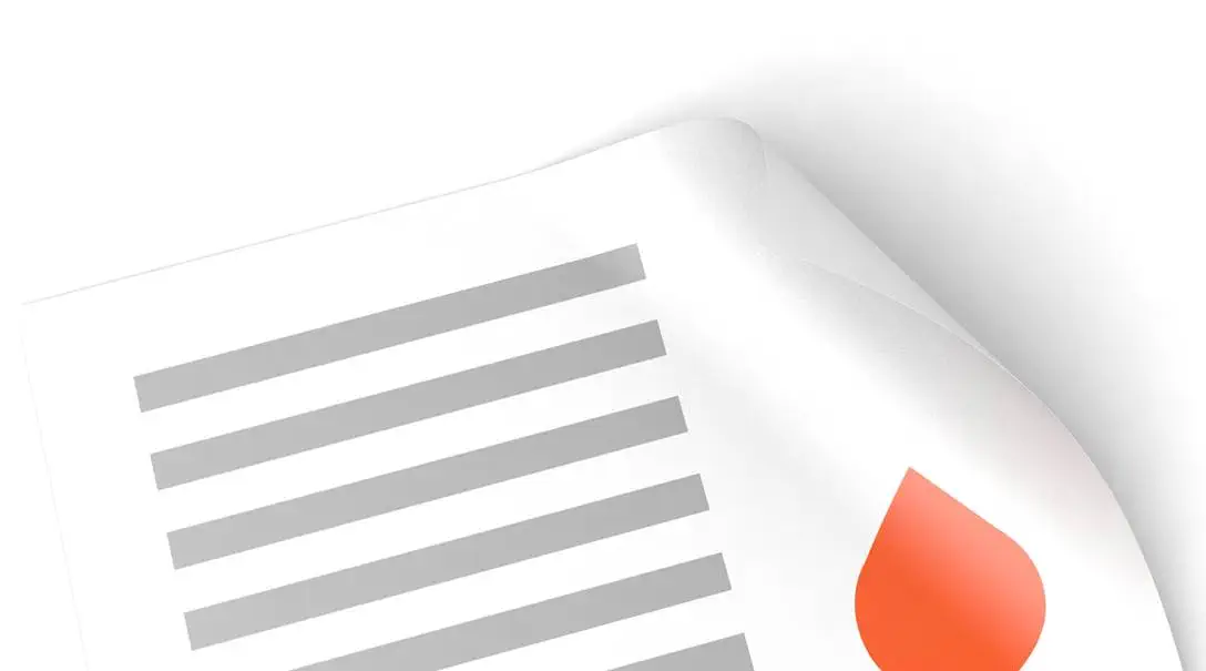 Artikel met offsetpapier