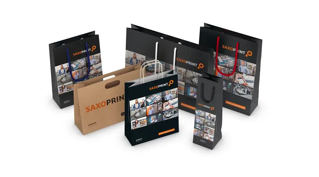 Sample set papieren draagtassen Artikel Sample set papieren draagtassen